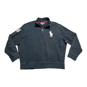 Vintage Ralph Lauren Big Pony SuicideSkier Half Zip Pullover